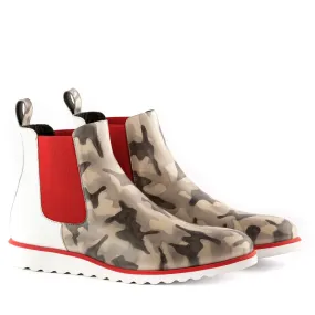 Nezarr II Chelsea Patina Boots II