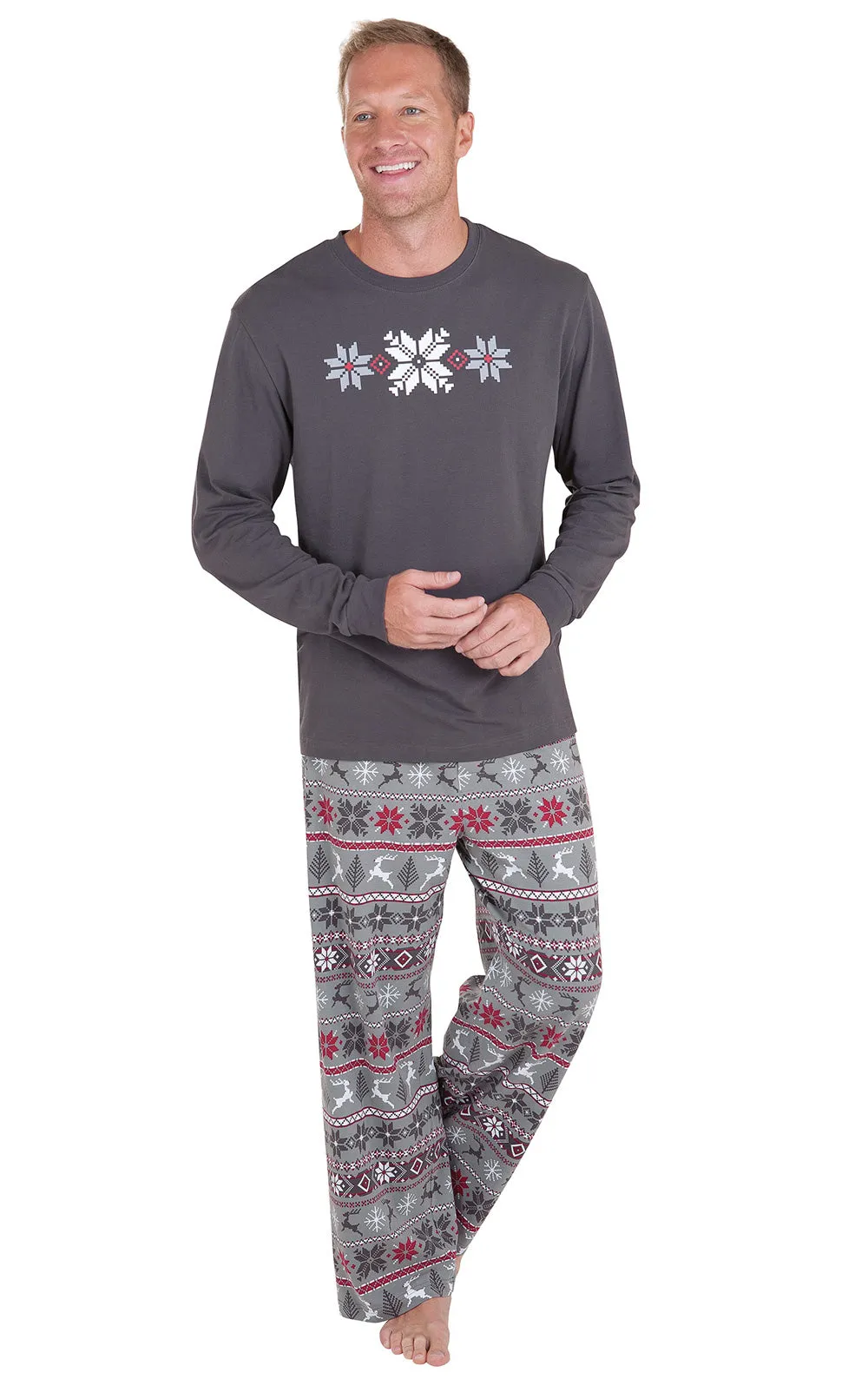 Nordic Couples Matching Pajamas