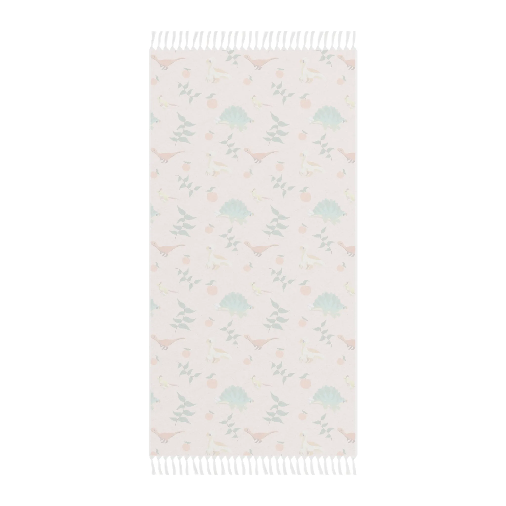 Peach Dinos - Boho Beach Cloth