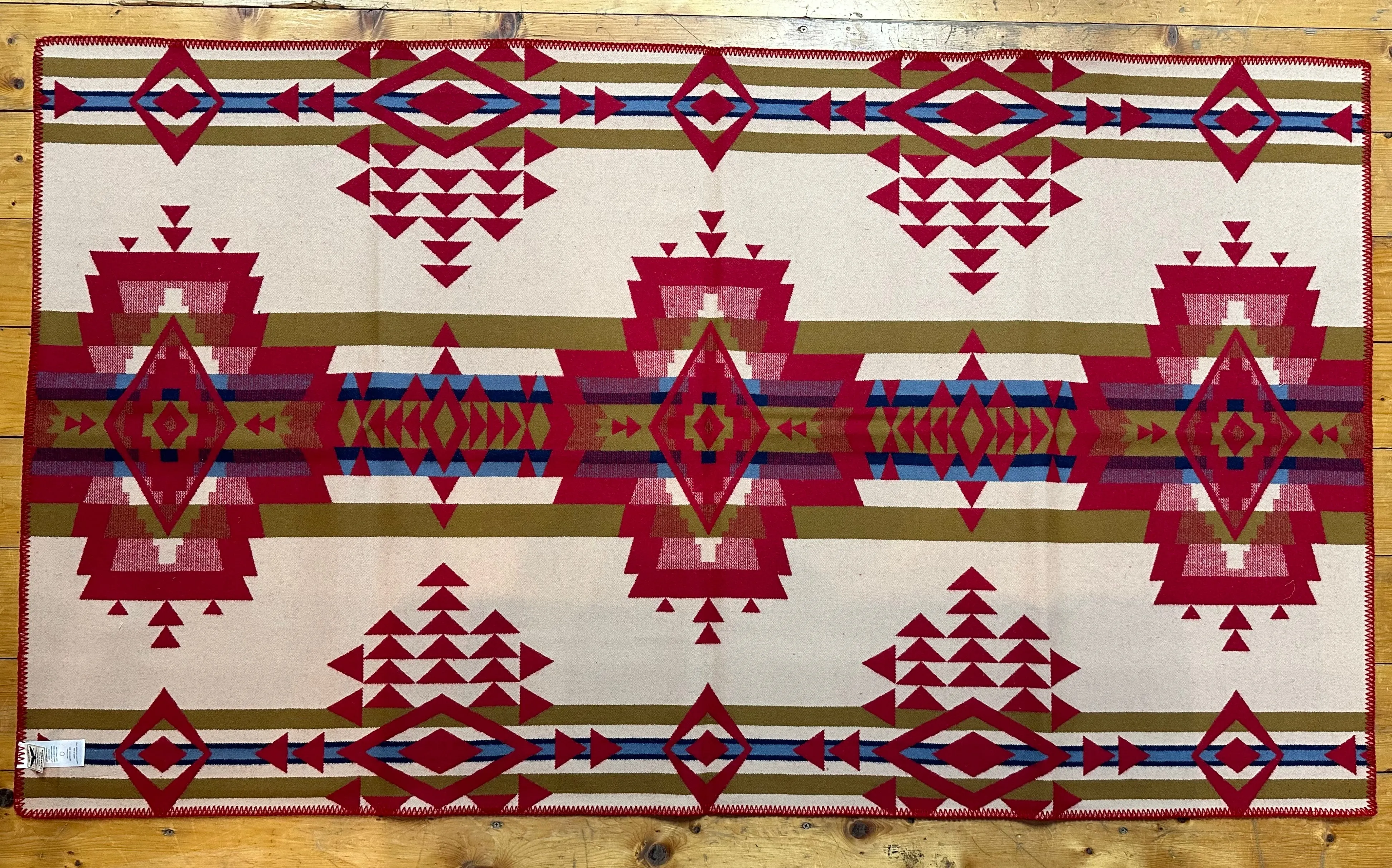 Pendleton® Saddle Blanket, Rock Point, Red