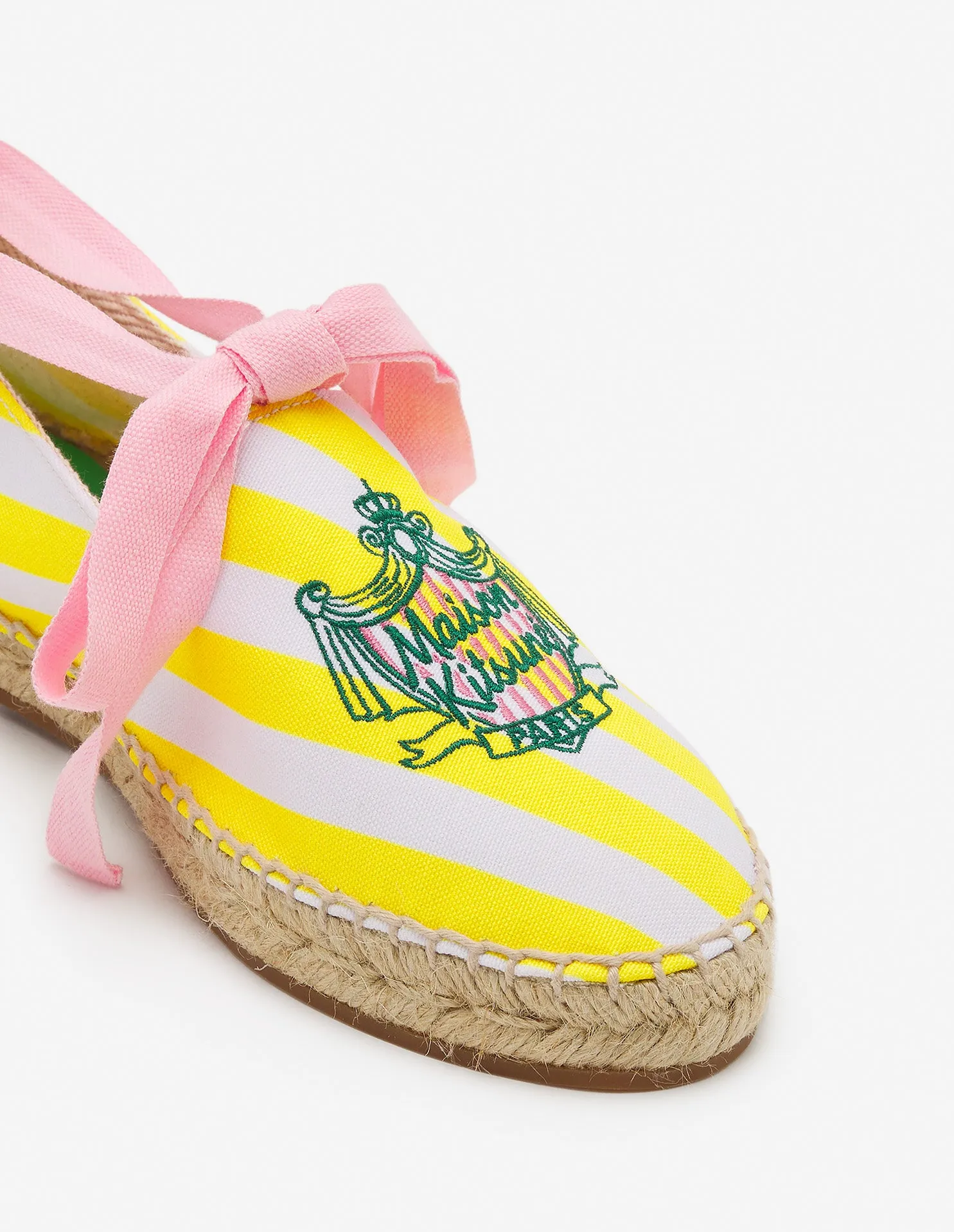 Poolside Stripes Espadrilles Lemon Stripes (women)