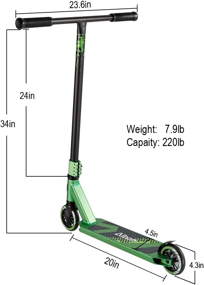 Pro Scooters BMX Trick Scooter for Kids 8 Years and Up