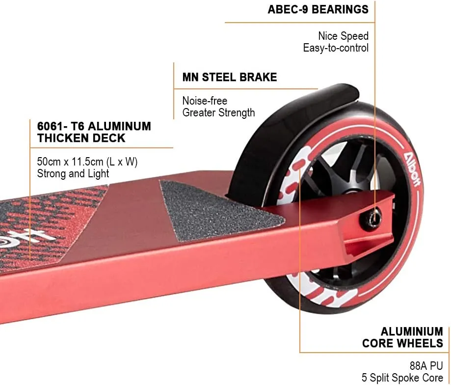 Pro Scooters BMX Trick Scooter for Kids 8 Years and Up
