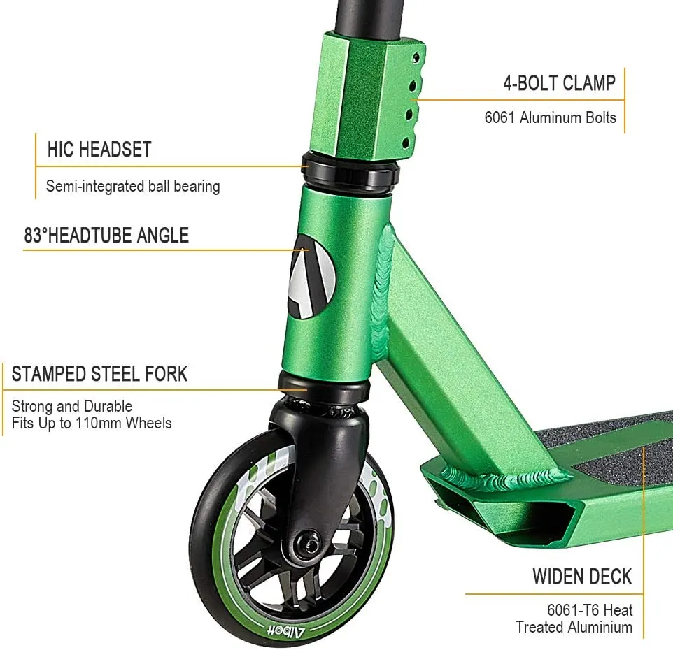 Pro Scooters BMX Trick Scooter for Kids 8 Years and Up