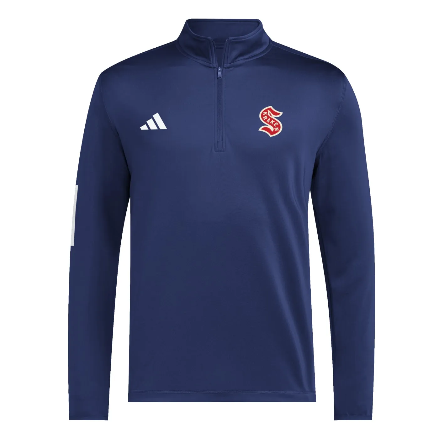 Seattle Kraken 2024 Winter Classic Adidas Half Zip