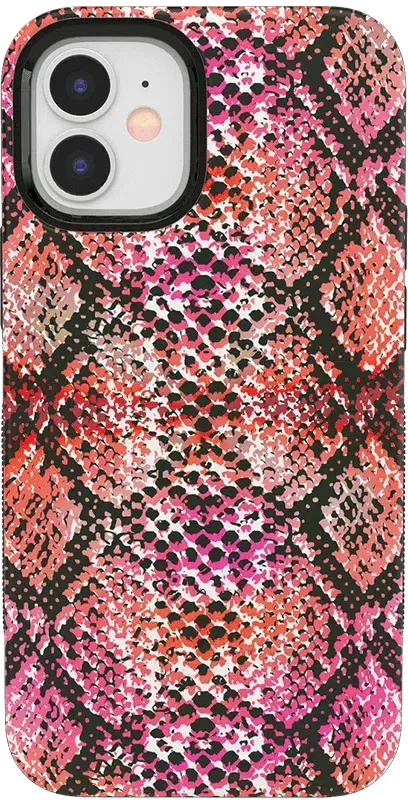 Snake Along | Red Snake Skin Case