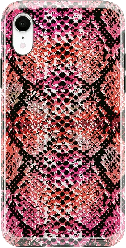 Snake Along | Red Snake Skin Case