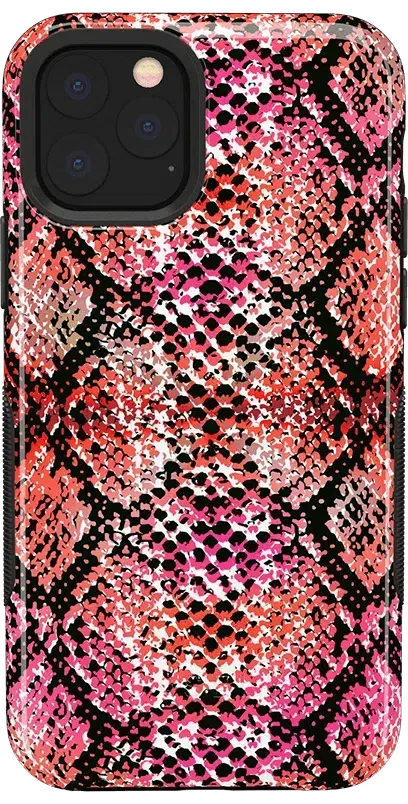 Snake Along | Red Snake Skin Case