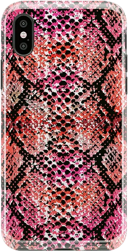 Snake Along | Red Snake Skin Case