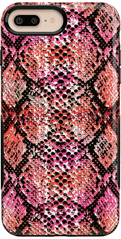Snake Along | Red Snake Skin Case