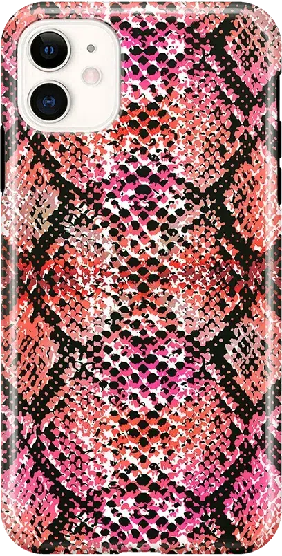 Snake Along | Red Snake Skin Case