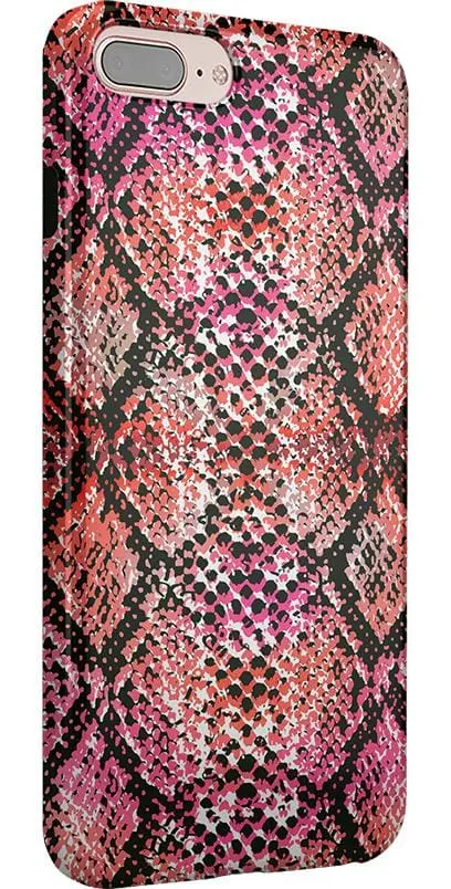 Snake Along | Red Snake Skin Case