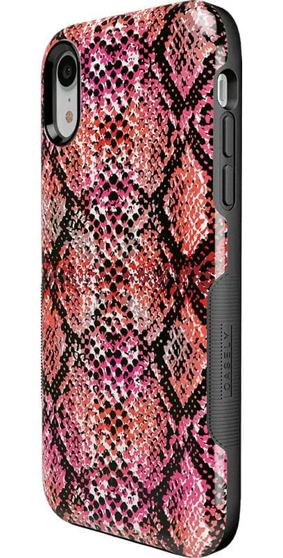 Snake Along | Red Snake Skin Case
