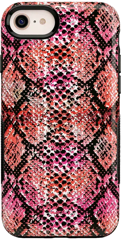 Snake Along | Red Snake Skin Case