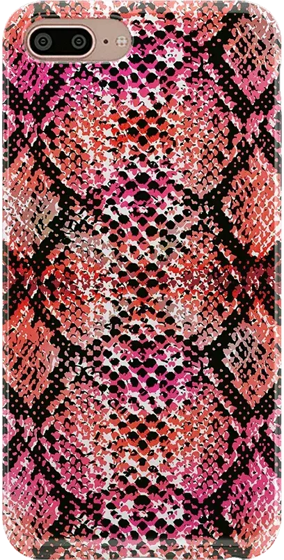 Snake Along | Red Snake Skin Case