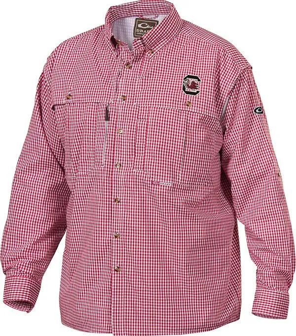 South Carolina Plaid Wingshooter's Shirt Long Sleeve