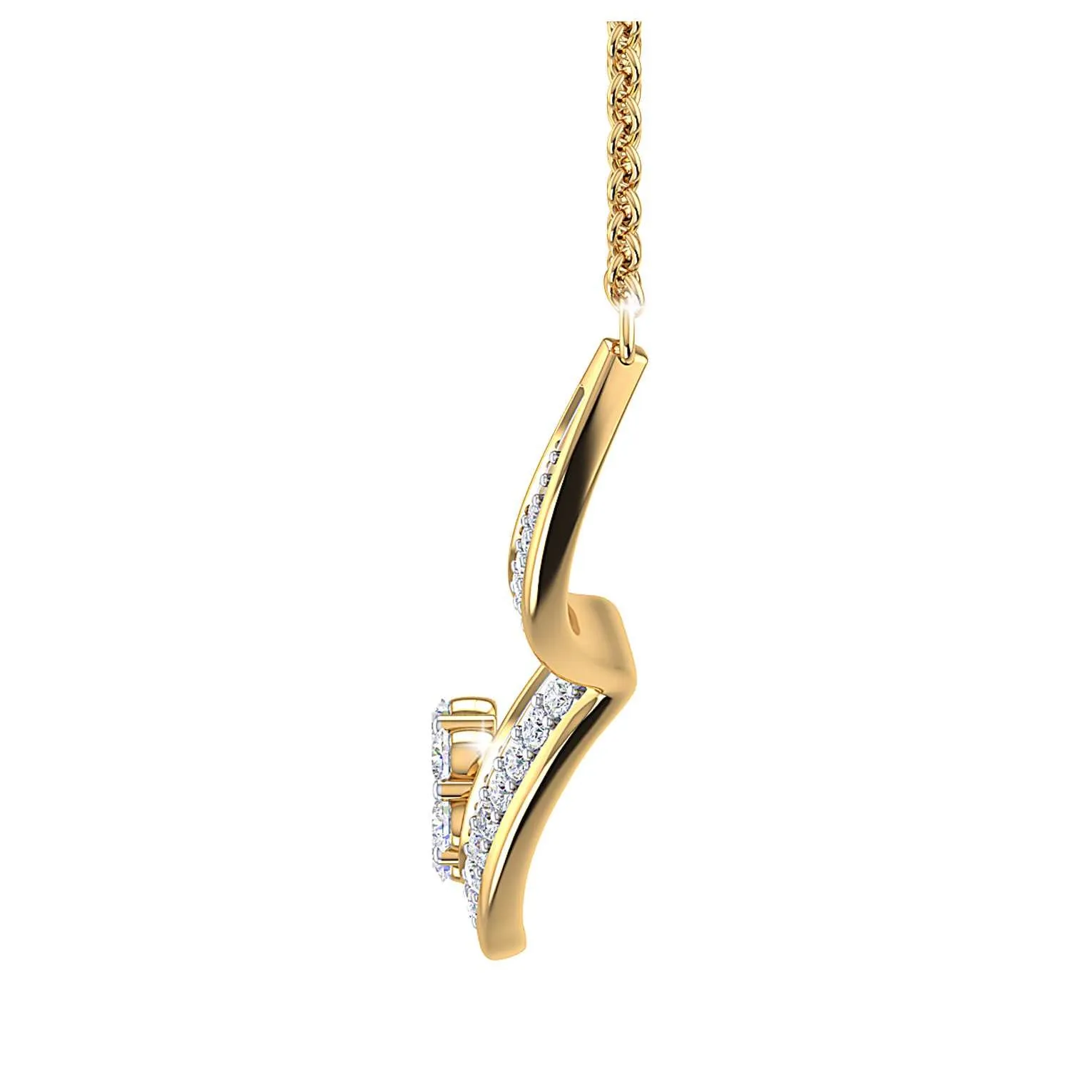THE PLUSH DIAMOND NECKLACE