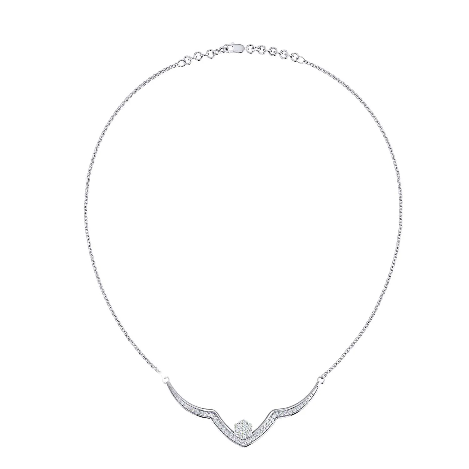 THE PLUSH DIAMOND NECKLACE