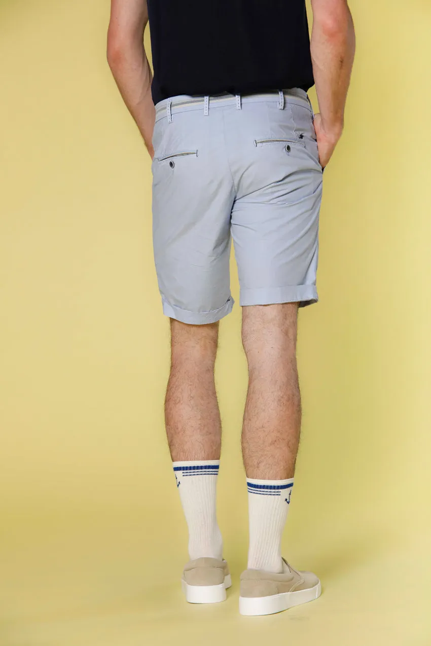 Torino Rainbow men's chino bermuda  in parachute with coulisse slim
