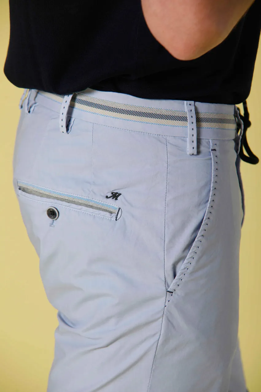 Torino Rainbow men's chino bermuda  in parachute with coulisse slim