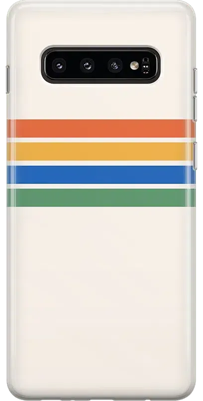 Totally Groovy | Rainbow Stripes Color Block Samsung Case