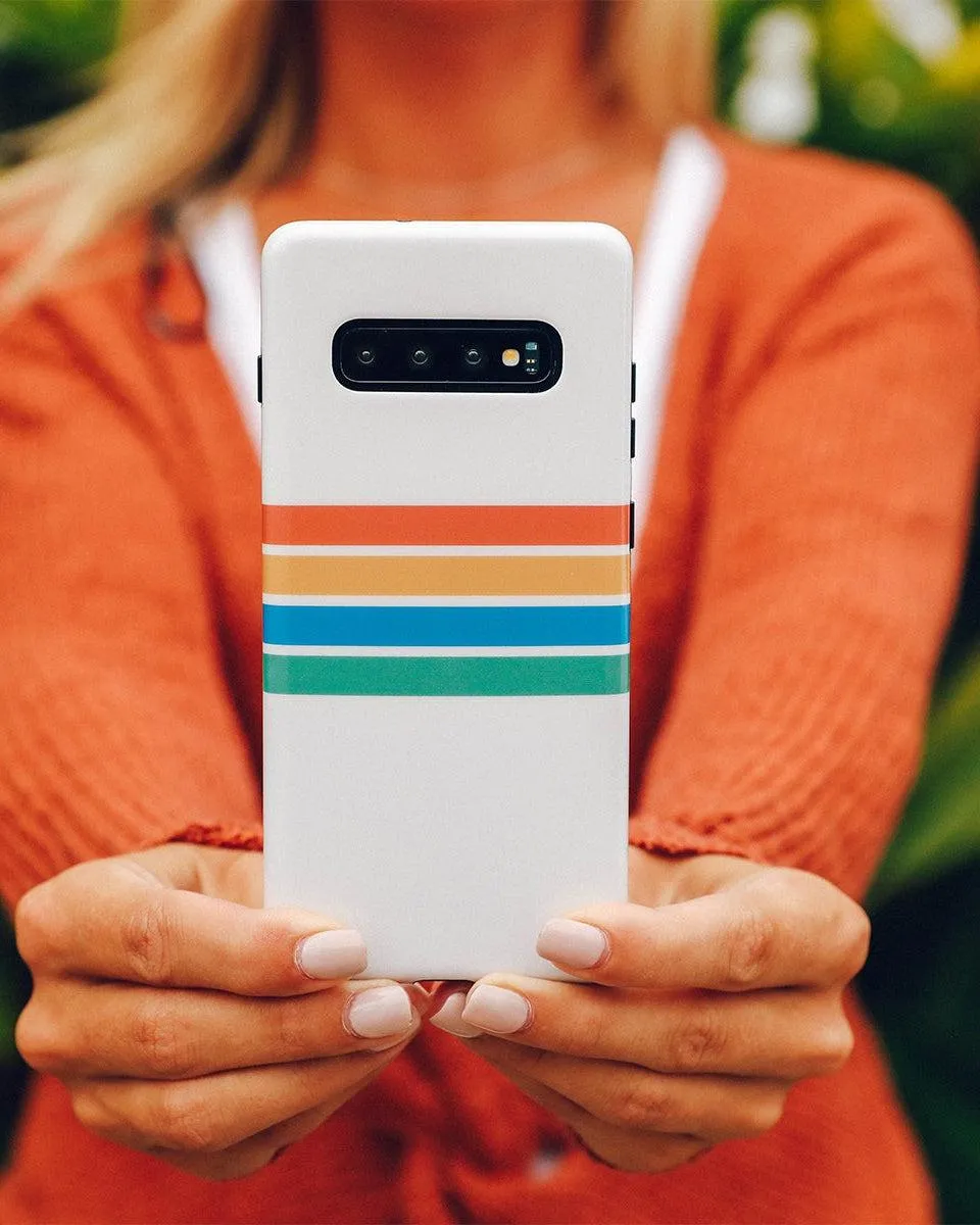 Totally Groovy | Rainbow Stripes Color Block Samsung Case
