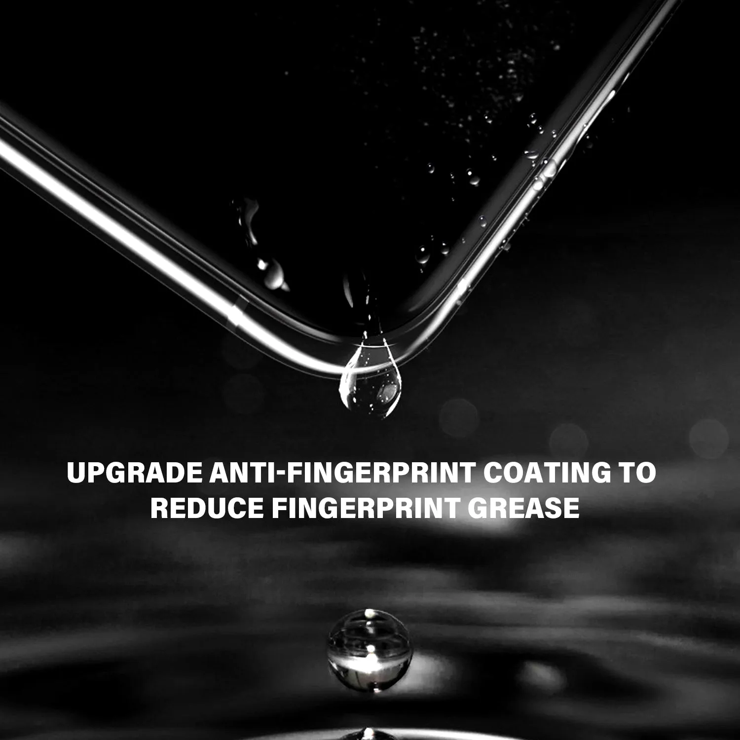 Tough on iPhone 11 Pro Tempered Glass Screen Protector Antibacterial