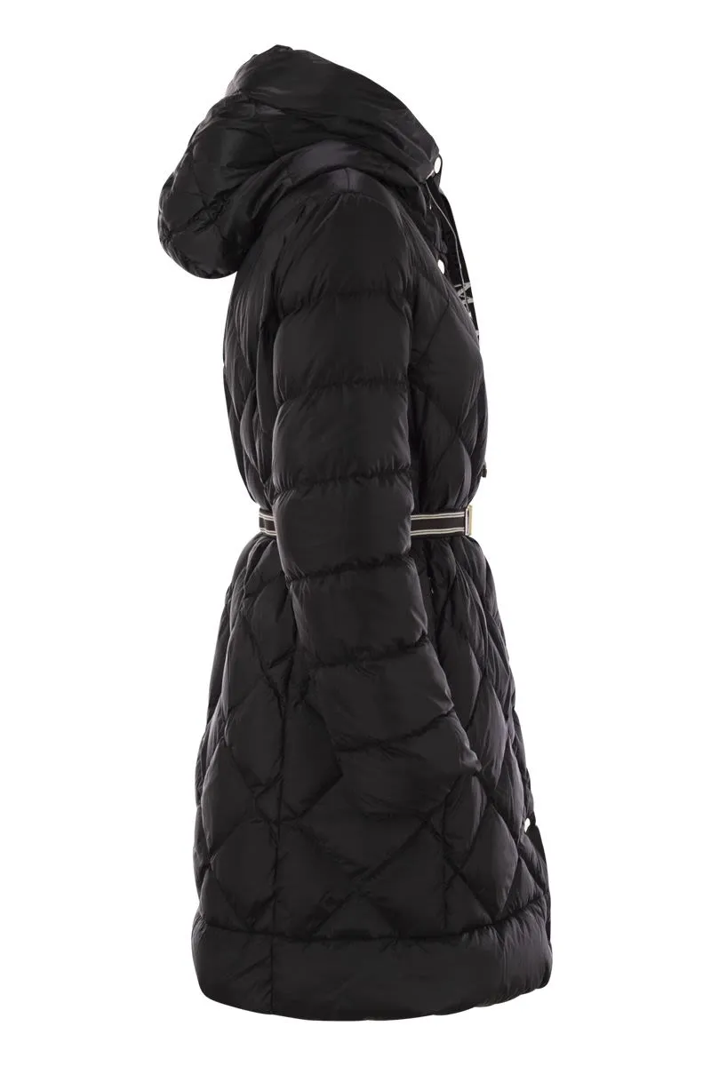 TRECAP - DRIP-PROOF CANVAS PARKA WITH HOOD