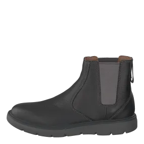 Un Map Up Black Leather