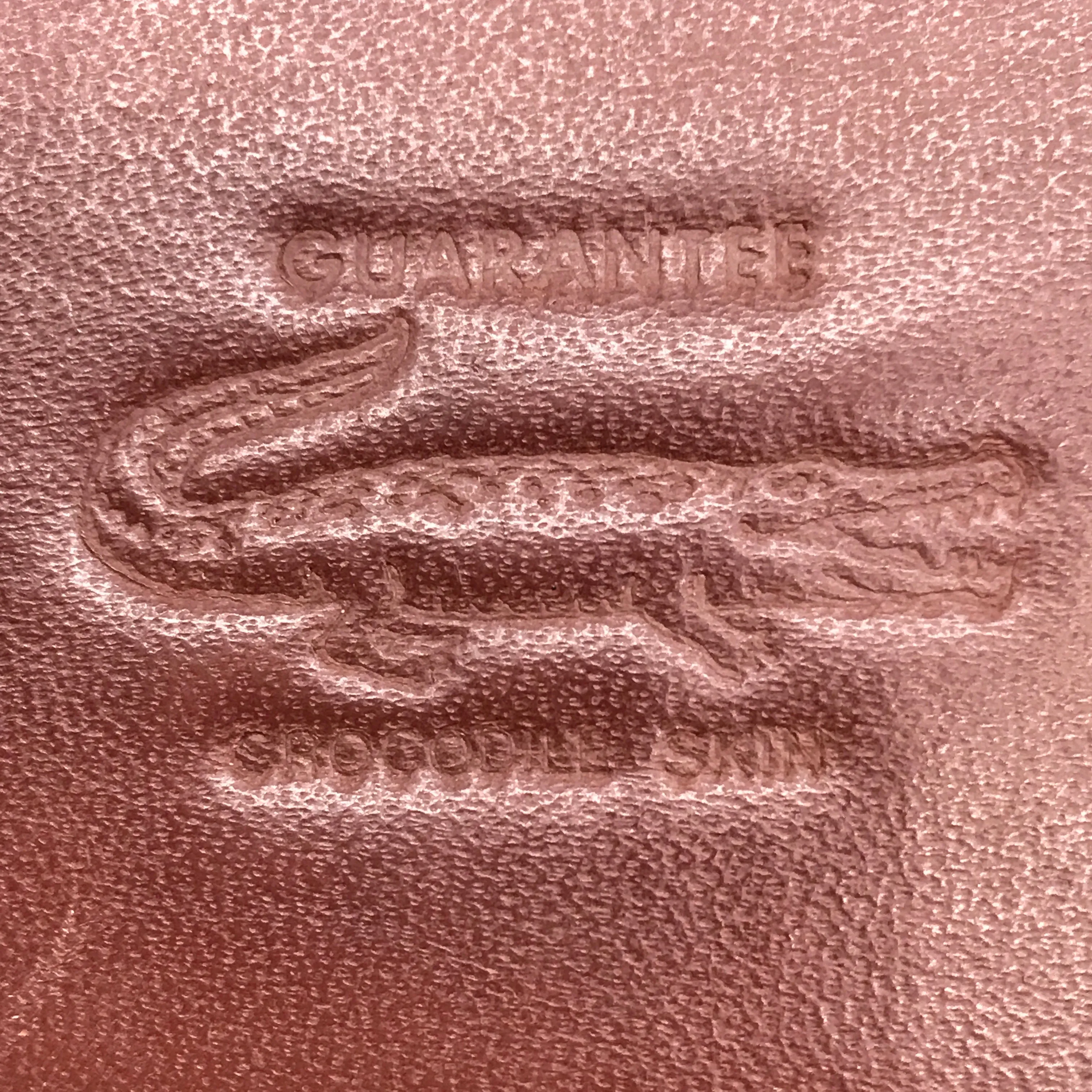 Vintage Crocodile Bag