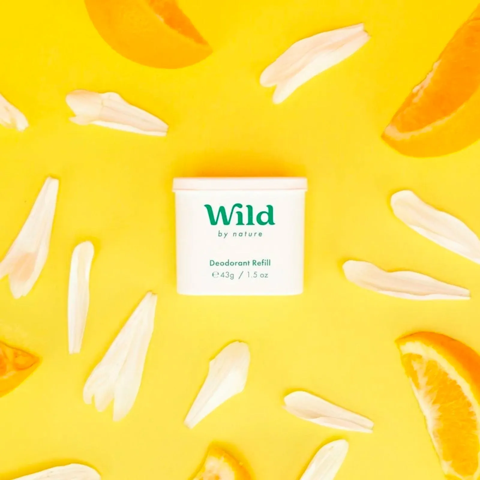 Wild | Natural Deodorant Refill | Orange Zest