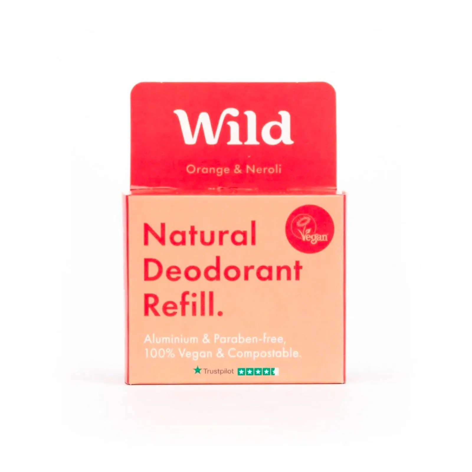 Wild | Natural Deodorant Refill | Orange Zest
