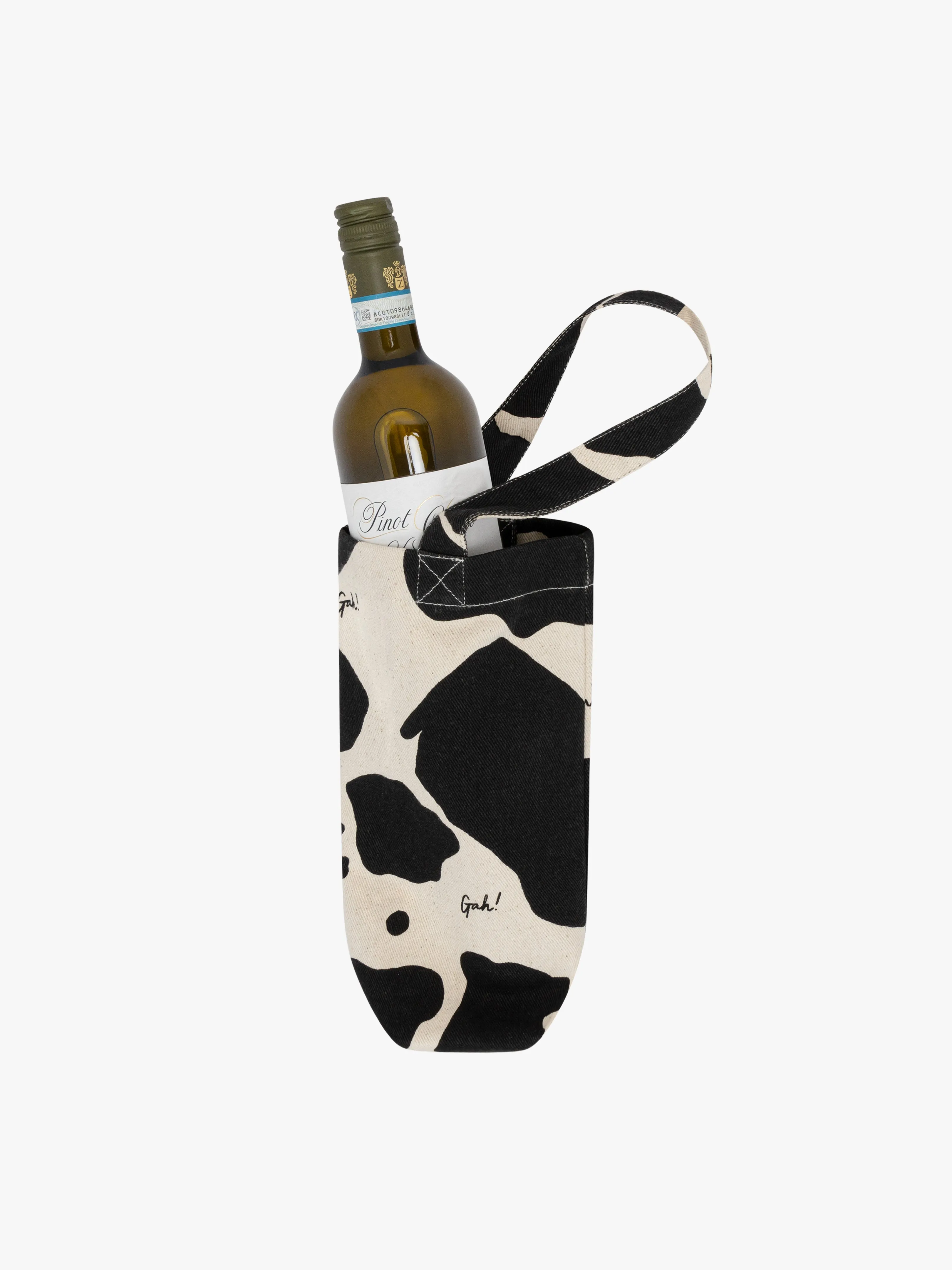 Wine Tote - Black Cow